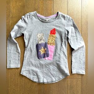 💕free with purchase💕Girls long sleeve‎ top size 10